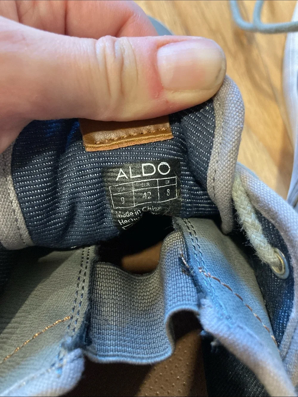 Aldo pair leather